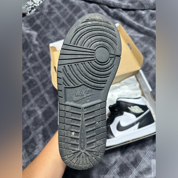 Air Jordan 1 Mid SE Split Black White - Picture 2 of 7